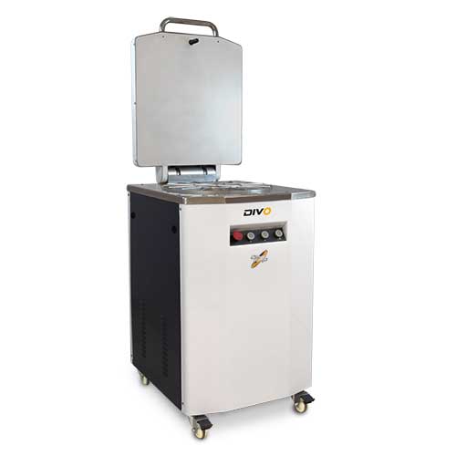 Sinmag hydraulische verdeler Divo met ronde kuip