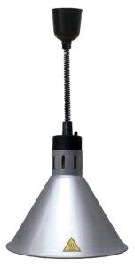 WARMHOUDLAMP CH-02 ZILVER