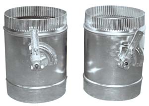 ALUMINIUM KLEP Ø 200