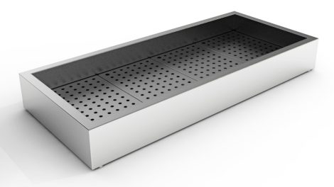 CRUSHED ICE BAK 4/1 OPBOUW 304