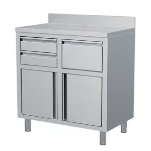 RVS KOFFIE WERKTAFEL 1250X600