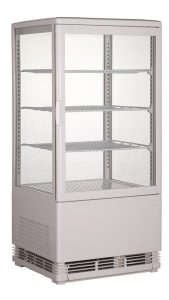 KOELVITRINE 68L WIT