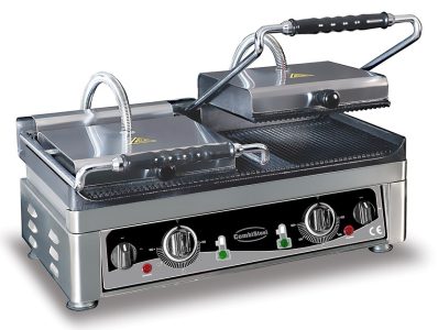 CONTACT GRILL DUBBEL GERIBD