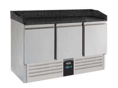 PIZZAWERKBANK 3 DRS ZWART