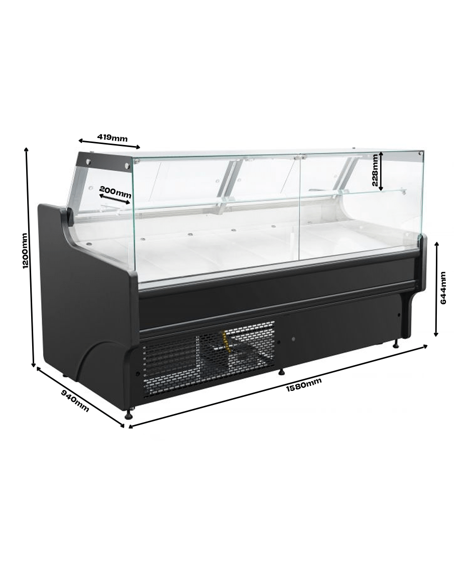 KOELVITRINE THOMAS 1.5 - Afbeelding 19