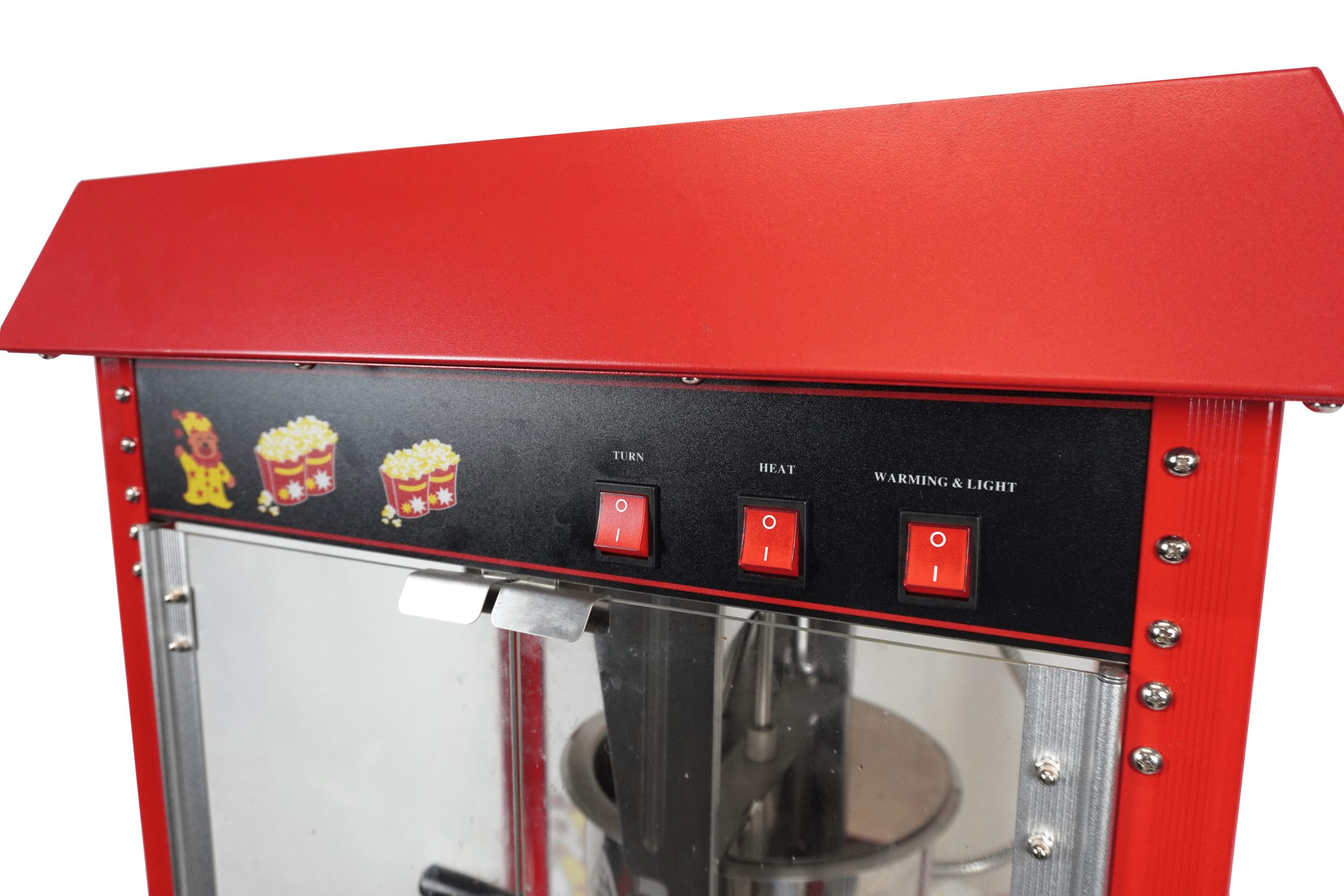 POPCORNMACHINE INCL. WIELEN - Afbeelding 3