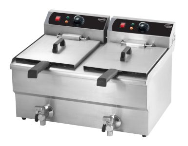 ELEK TAFELFRITEUSE 2X10 L