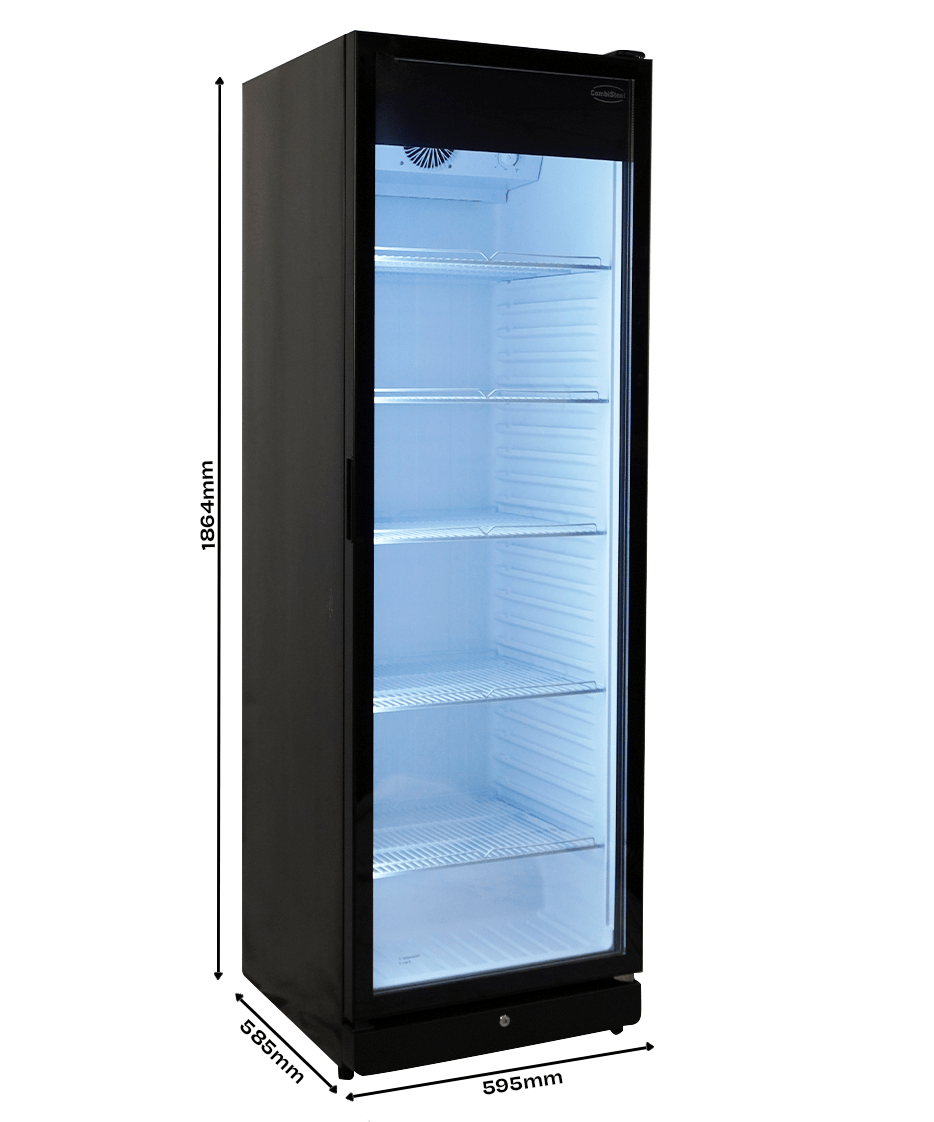 KOELKAST 1 GLASDEUR 360L - Afbeelding 17