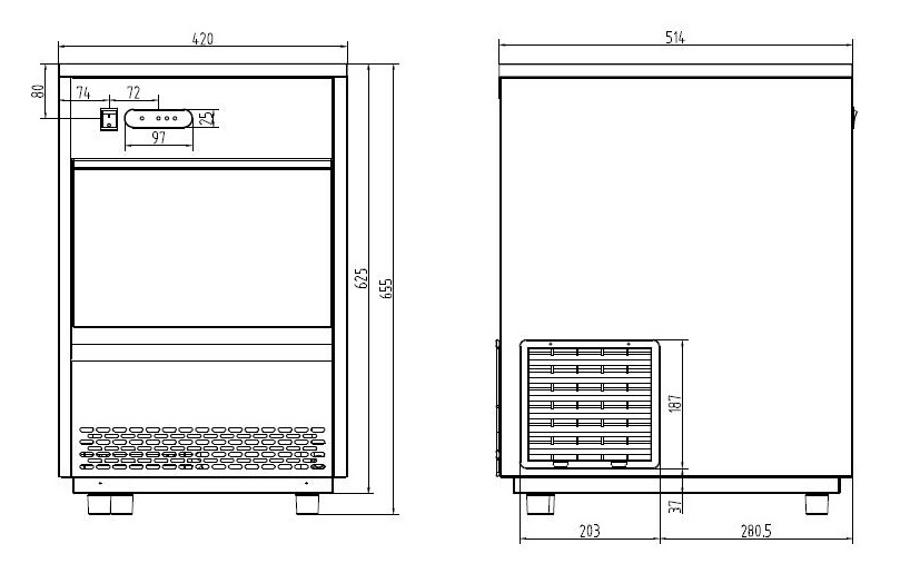 IJSBLOKJESMACHINE 26KG/24H - Afbeelding 17