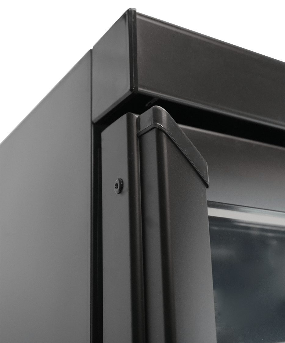 KOELKAST 1 GLASDEUR ZWART - Afbeelding 19