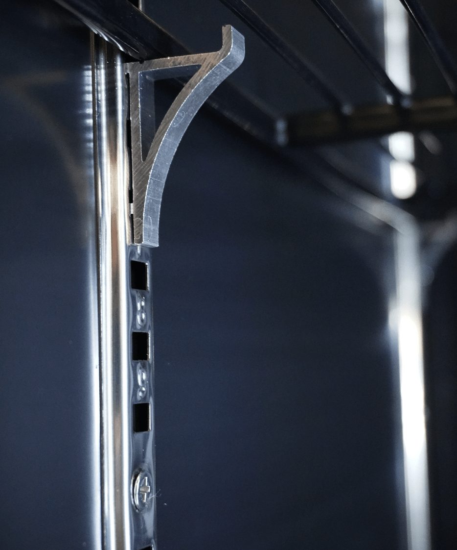 KOELKAST 1 GLASDEUR ZWART - Afbeelding 15