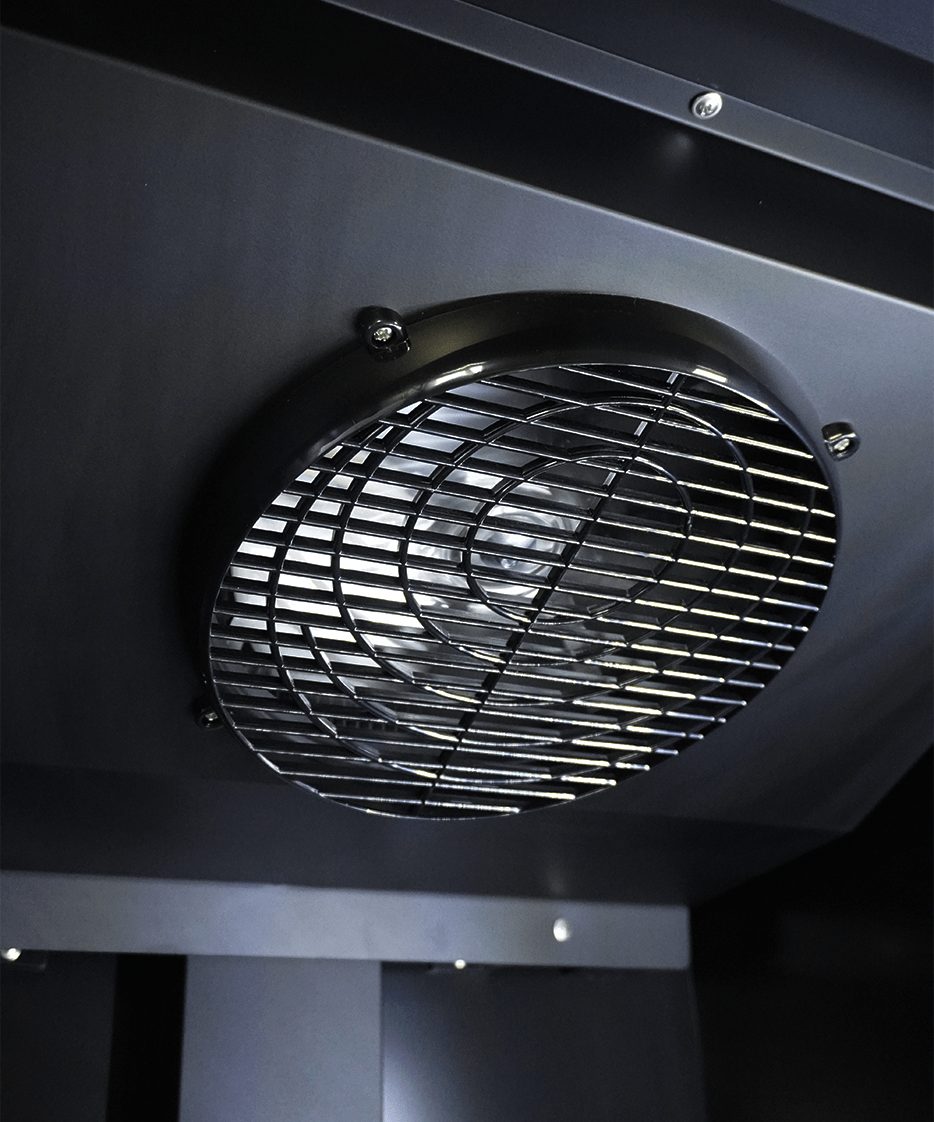 KOELKAST 1 GLASDEUR ZWART - Afbeelding 16