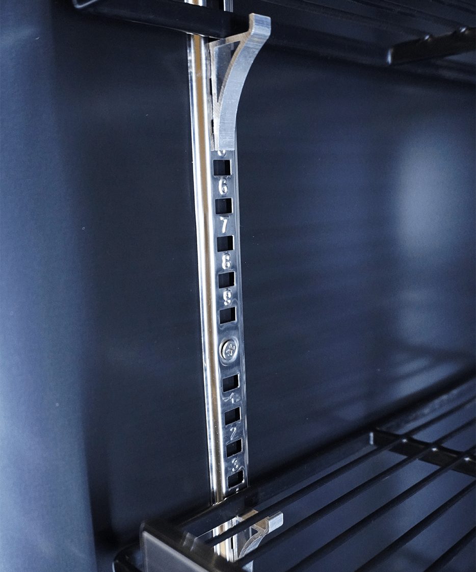 KOELKAST 1 GLASDEUR ZWART - Afbeelding 14