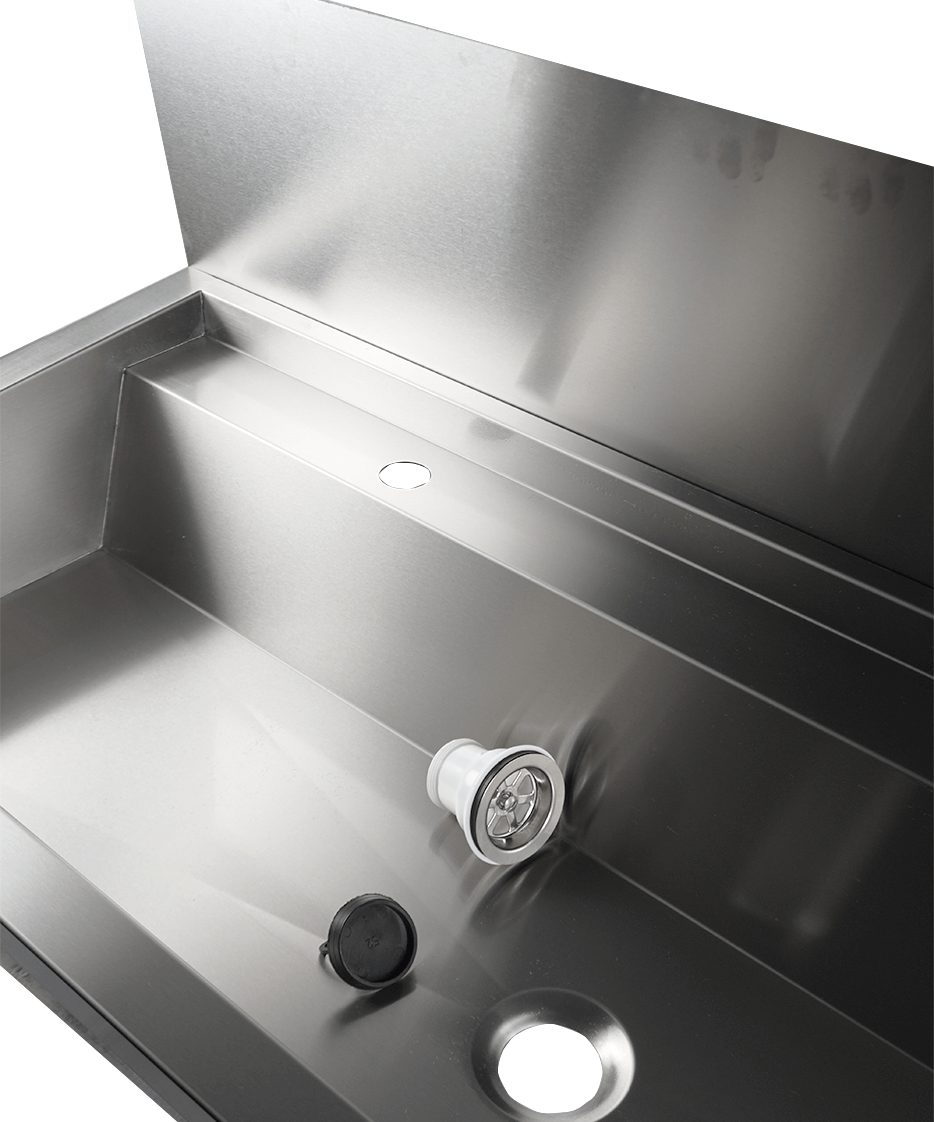 RVS WASBAK 2-KR 1200MM - Afbeelding 14