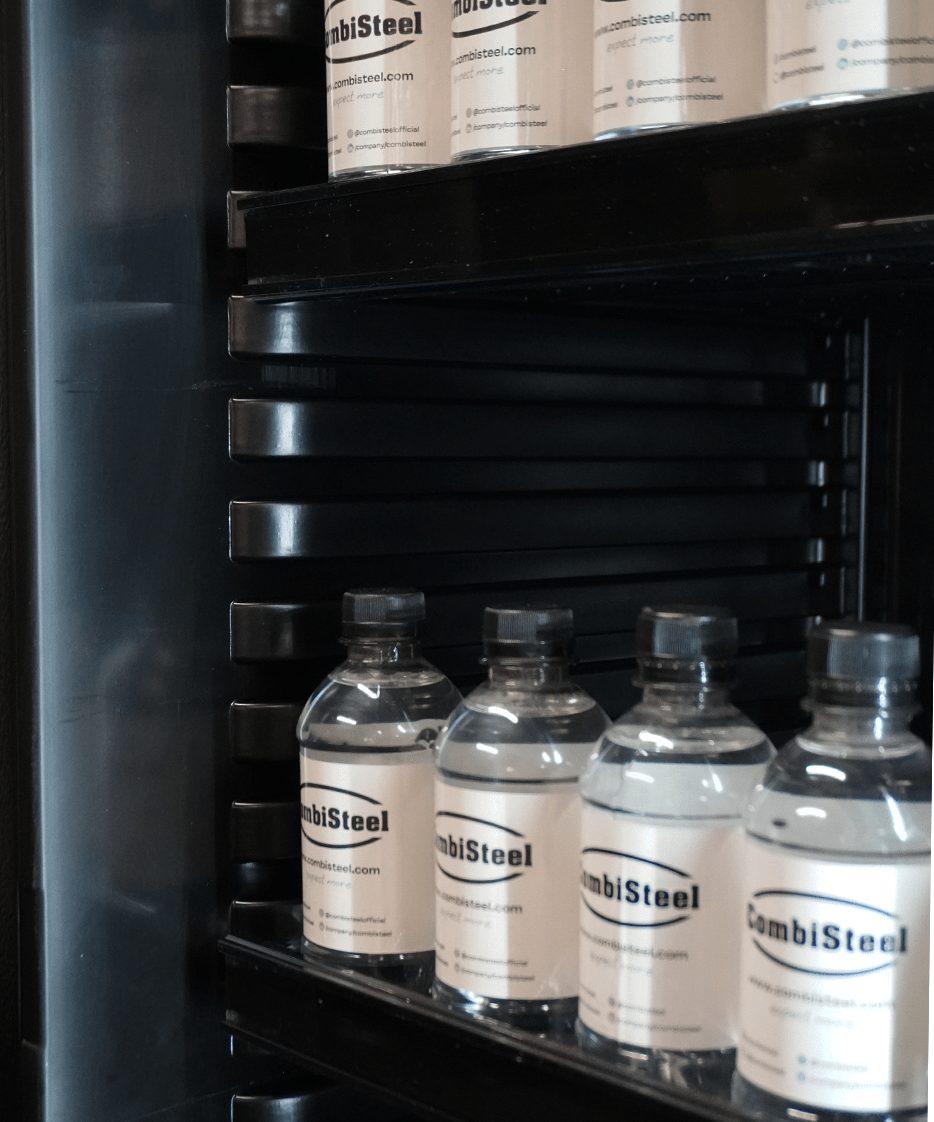 KOELKAST GLASDEUR 450L ZWART - Afbeelding 9