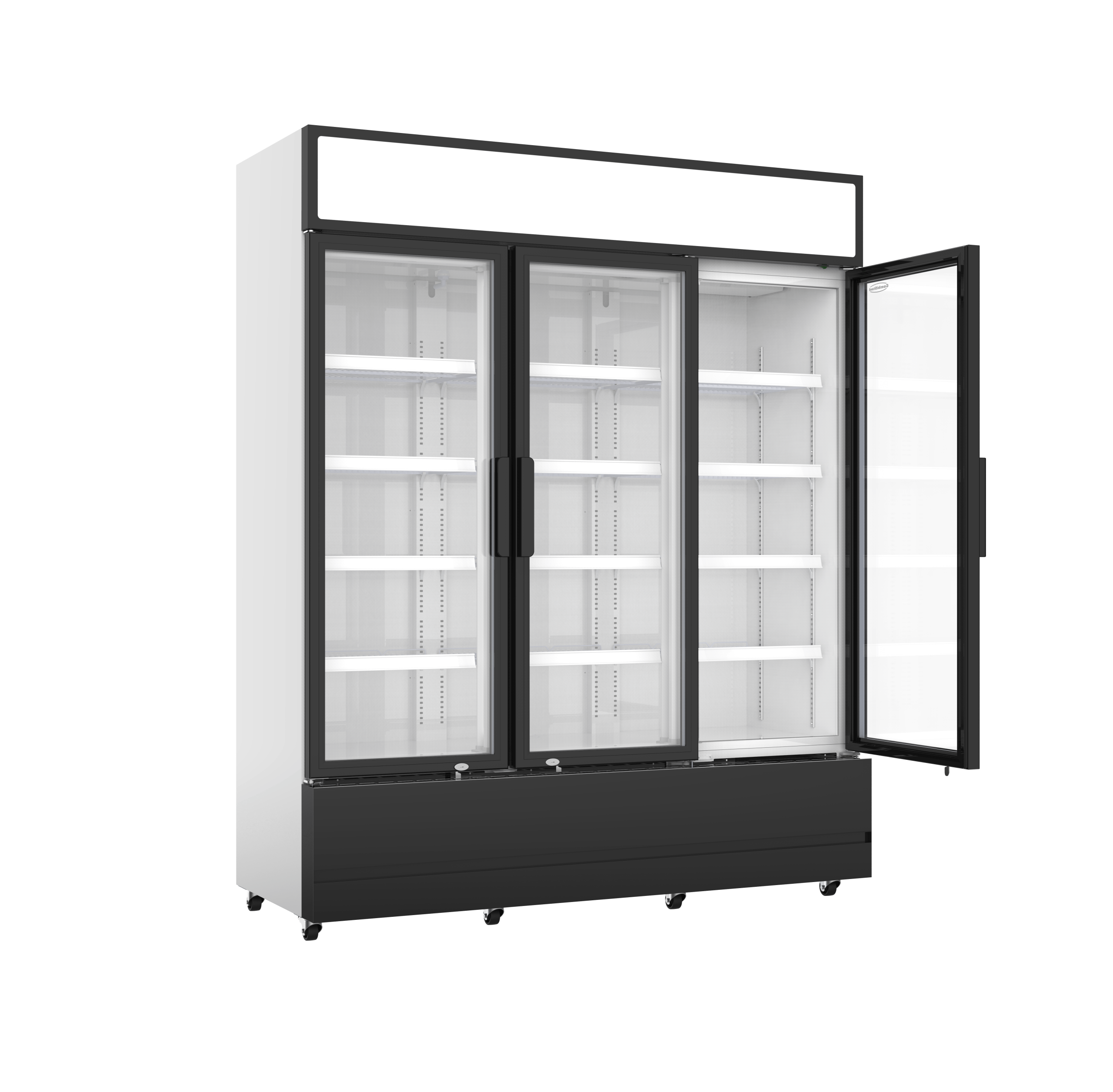 KOELKAST 3 GLASDEUREN - Afbeelding 2