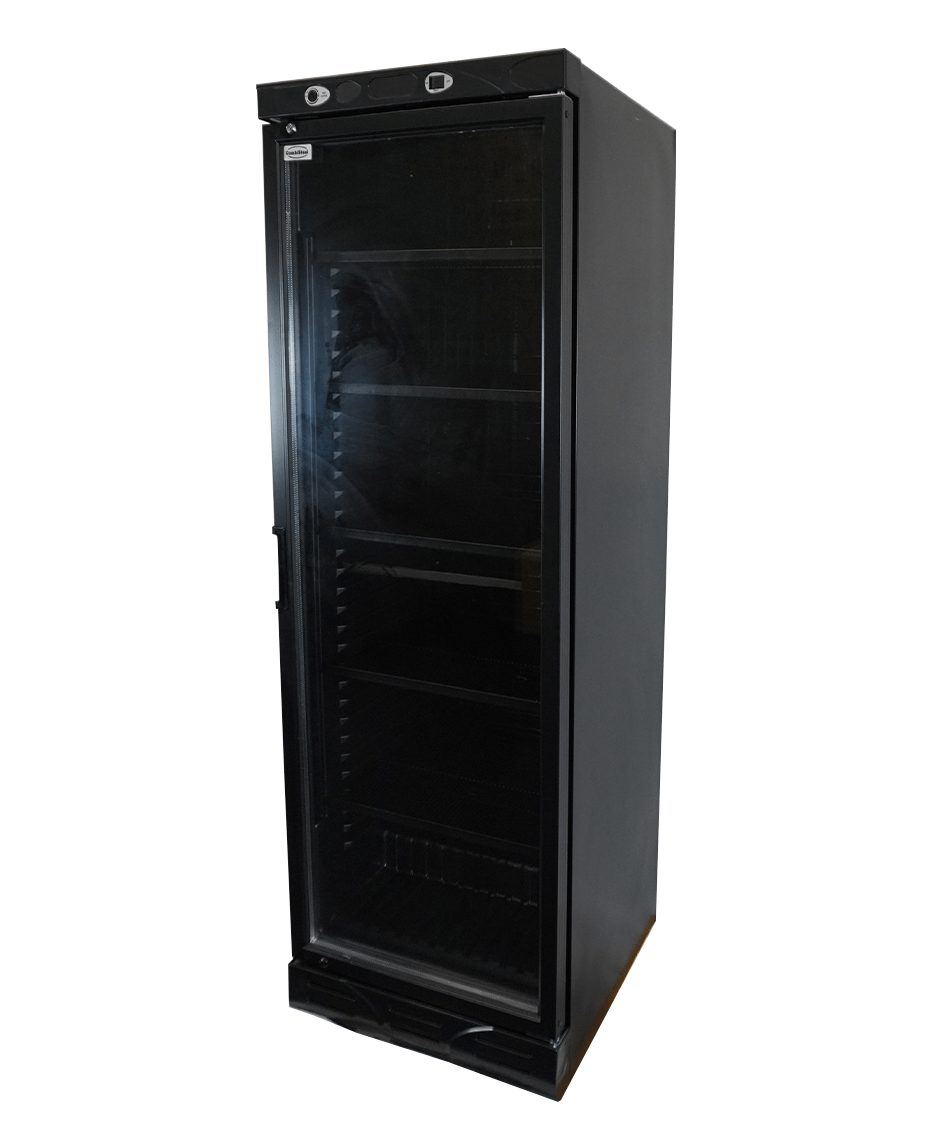 KOELKAST GLASDEUR 382L ZWART - Afbeelding 14