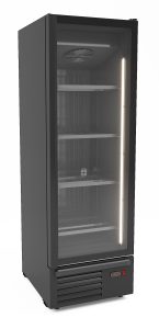 VRIESKAST 1 GLASD. ZWART 500L