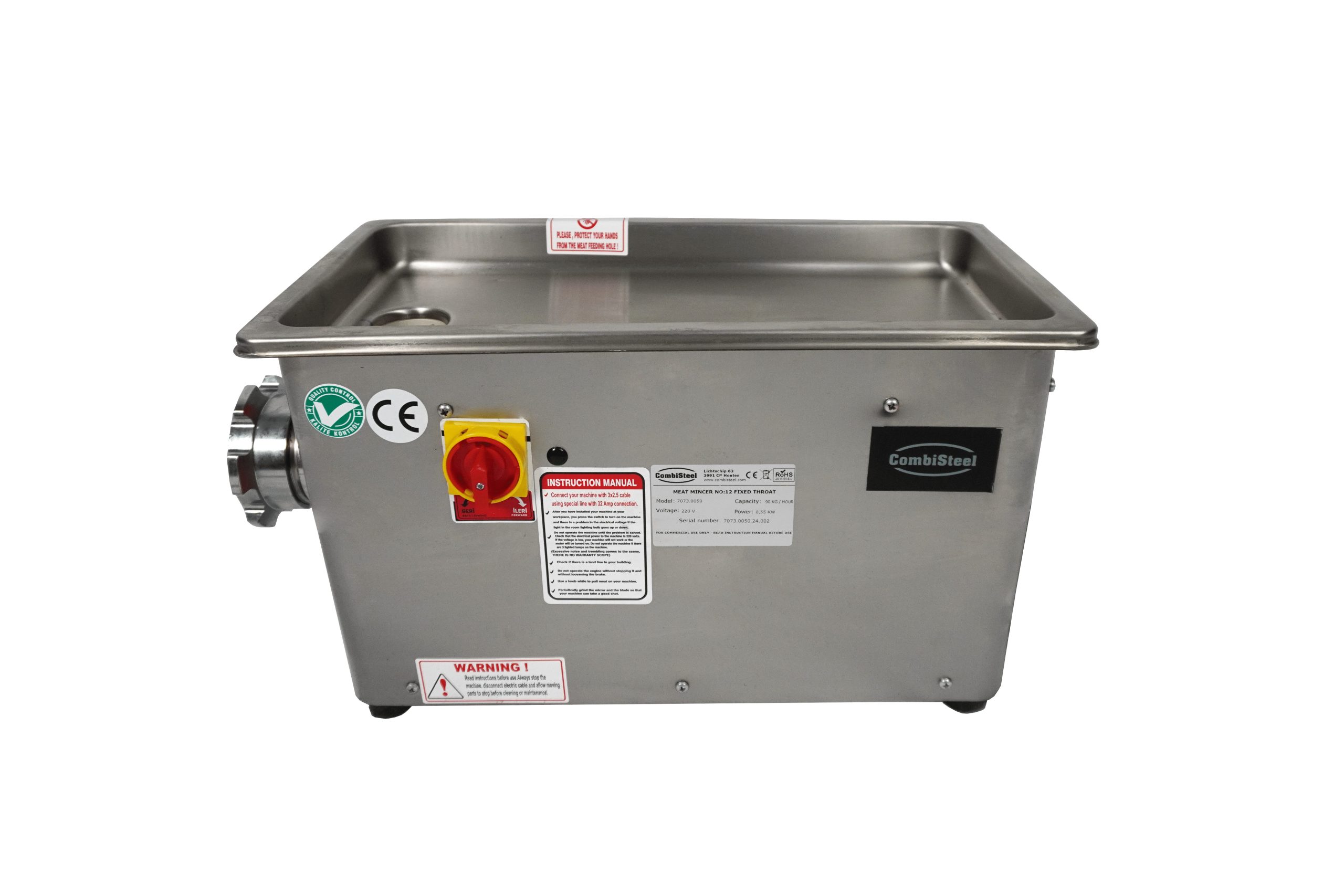 GEHAKTMOLEN 12 - 90KG 230V VAS - Afbeelding 2