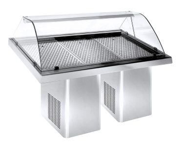 GEKOELDE VISVITRINE 1.9