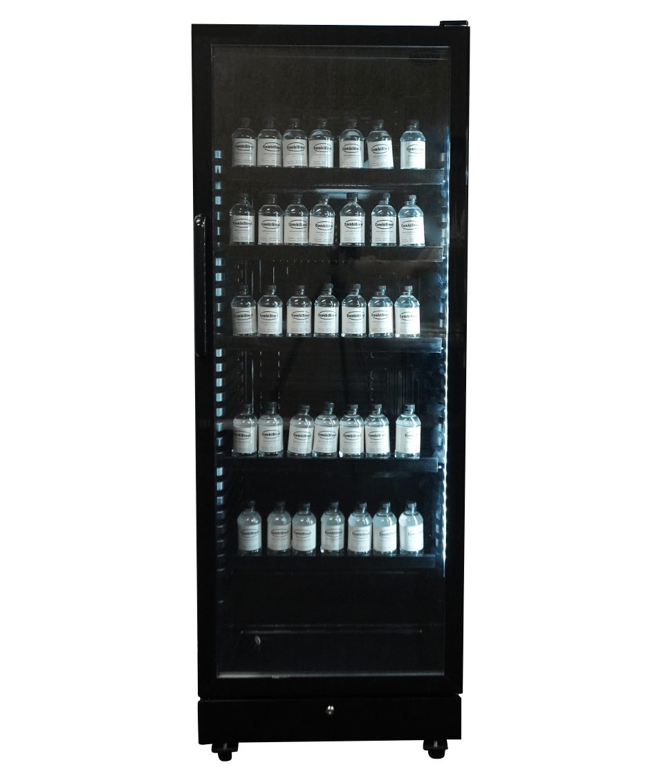 KOELKAST GLASDEUR 450L ZWART - Afbeelding 5