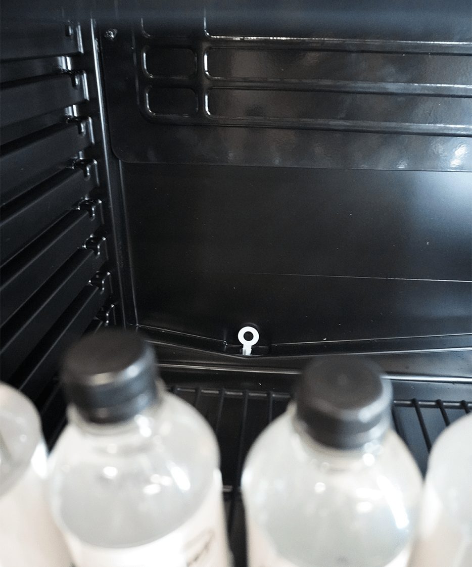 KOELKAST GLASDEUR 450L ZWART - Afbeelding 13