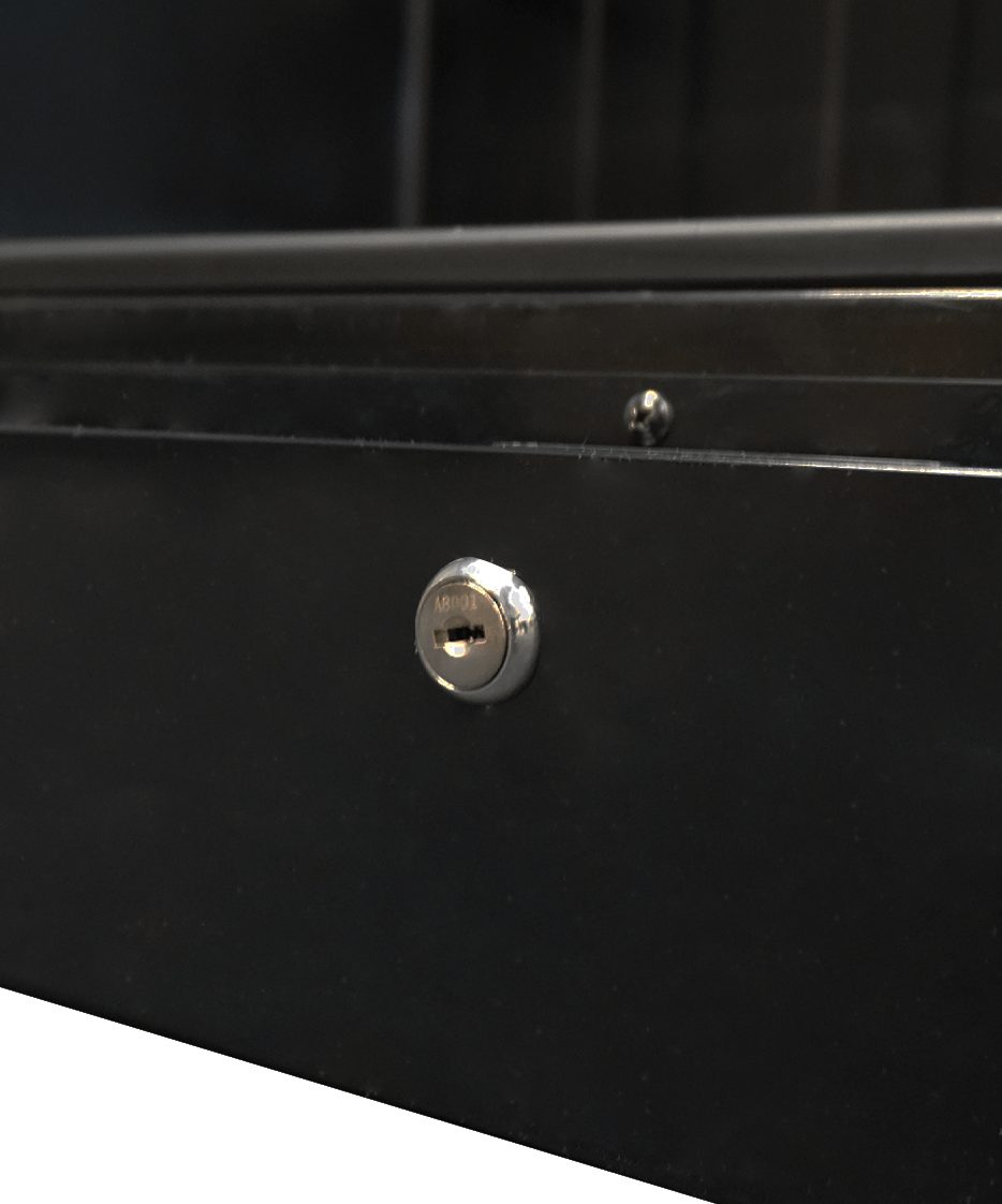 KOELKAST GLASDEUR 450L ZWART - Afbeelding 9