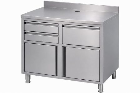 RVS KOFFIE WERKTAFEL 1250X600