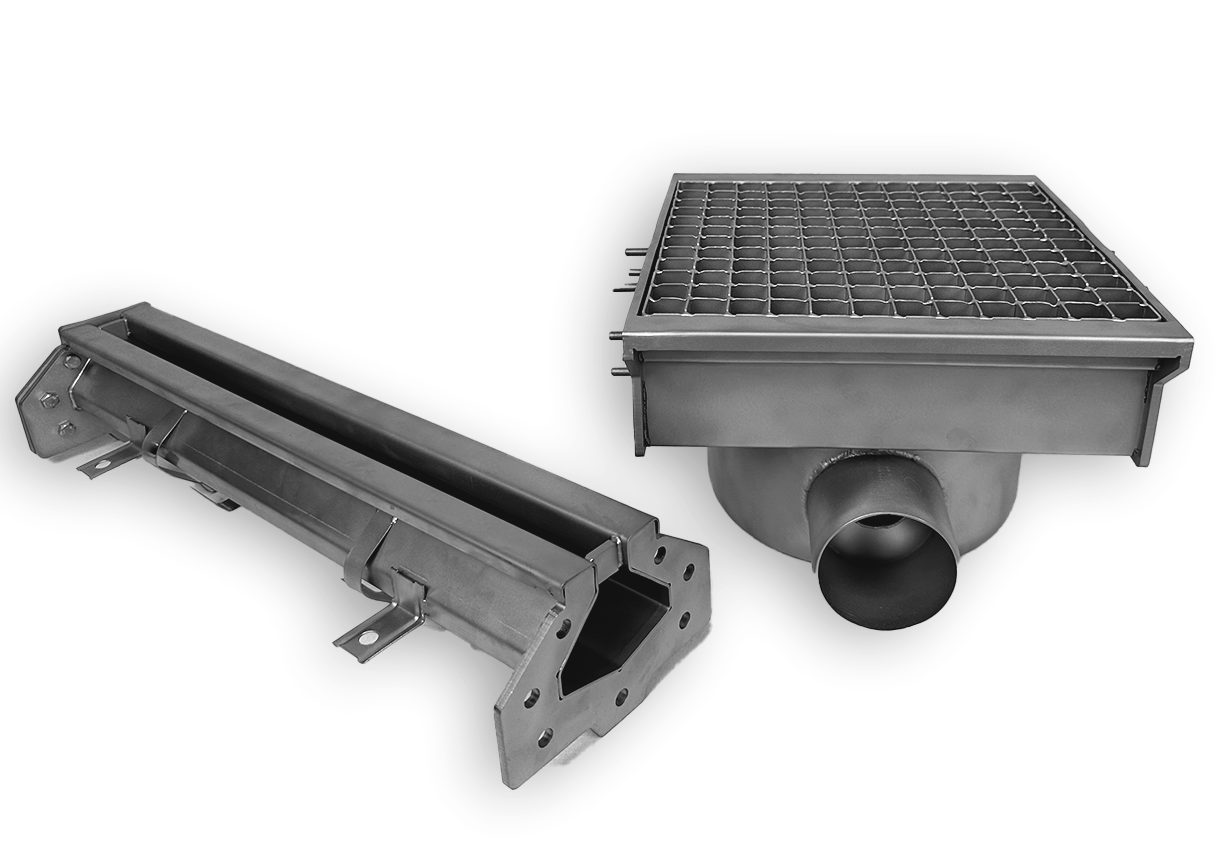 RVS AFVOERPUT 300X265 - 2 EXIT - Afbeelding 2