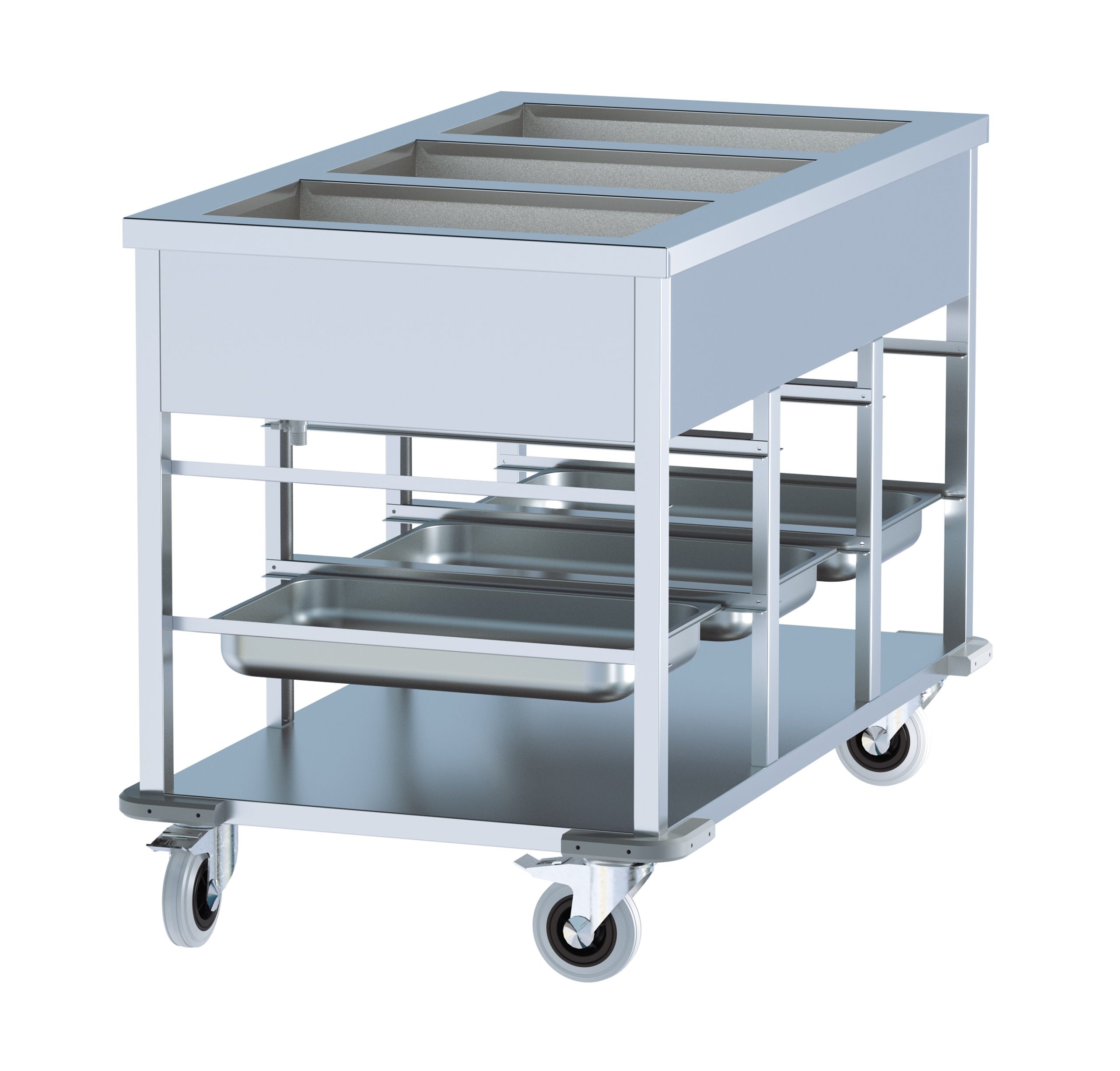 BAIN-MARIE TROLLEY 3/1 - Afbeelding 5