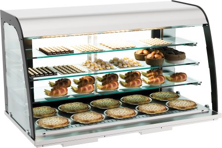 DROP-IN NEUTRAAL VITRINE 155L