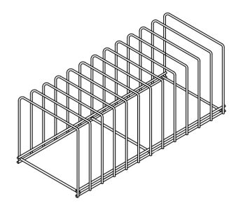 RVS DIENBLADENKORF 12