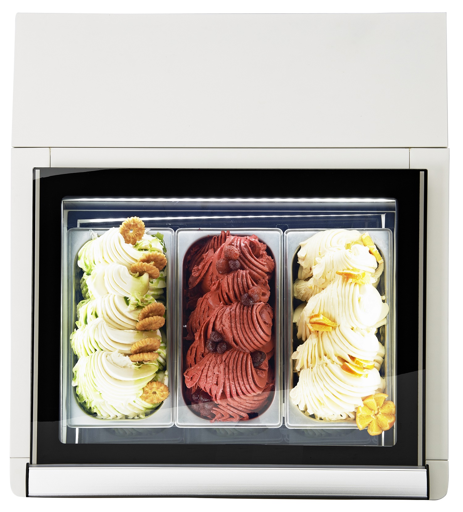 SCHEPIJSVITRINE WIT BED. ZIJDE - Afbeelding 5