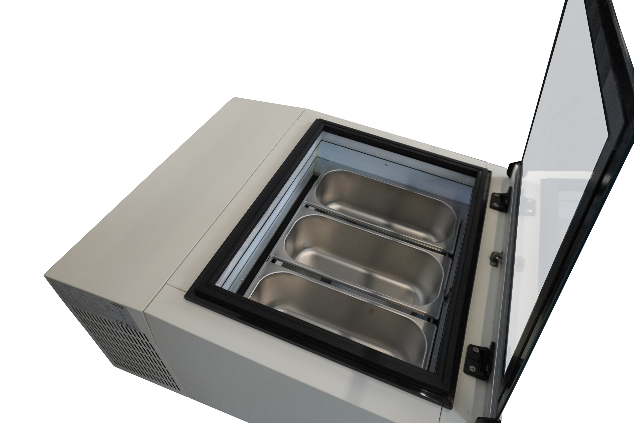 SCHEPIJSVITRINE WIT BED. ZIJDE - Afbeelding 10