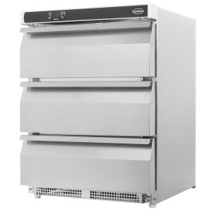 KOELKAST RVS HR150 3 LADEN