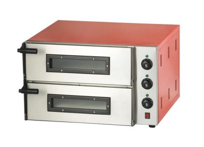 ELEK PIZZAOVEN DUBBEL 2 X 1