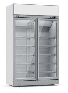 KOELKAST 2 GLASDEUREN