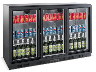 BARKOELER ZWART 3 SCHUIFDEUREN