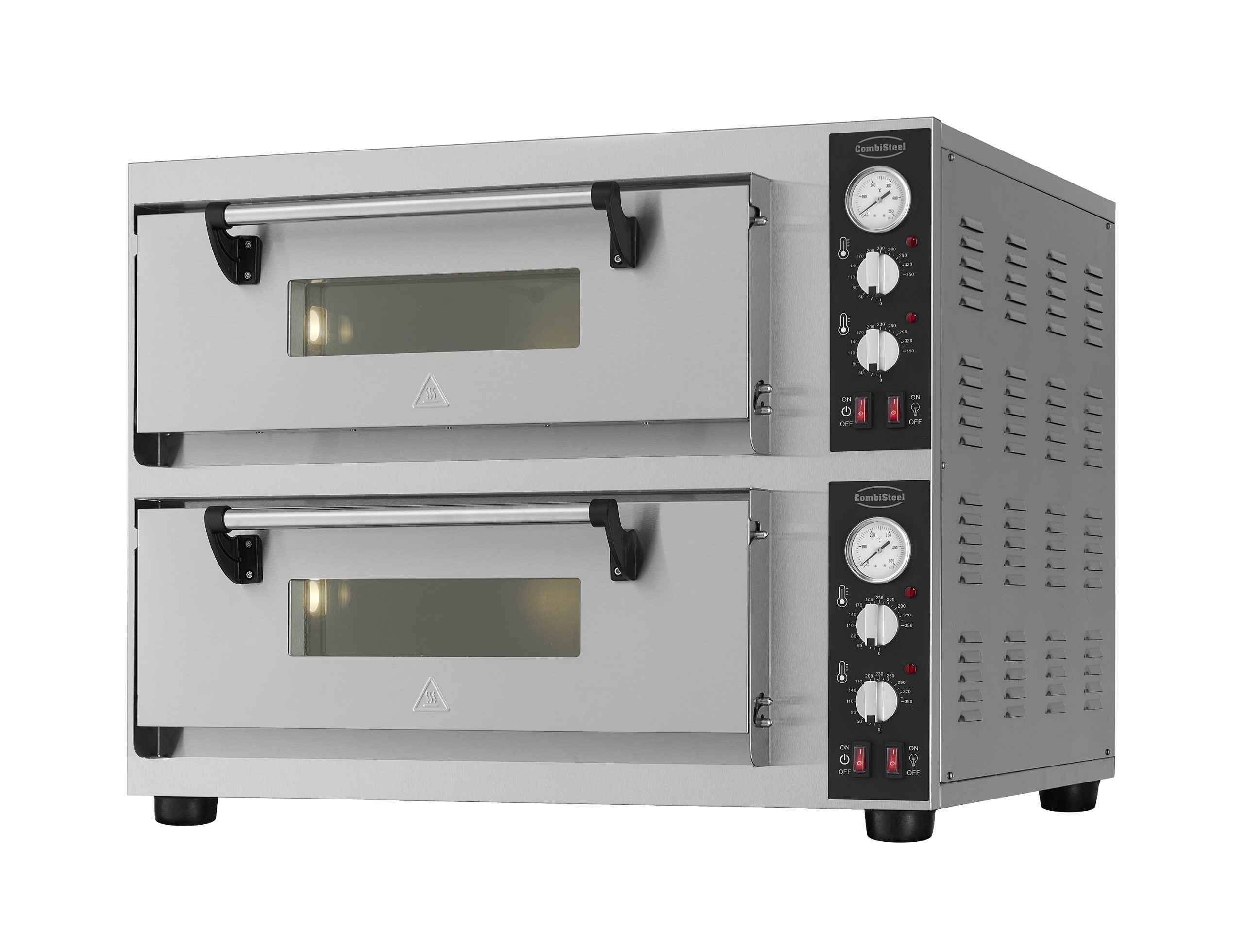 ELEK. PIZZAOVEN DUBBEL 2 X 4