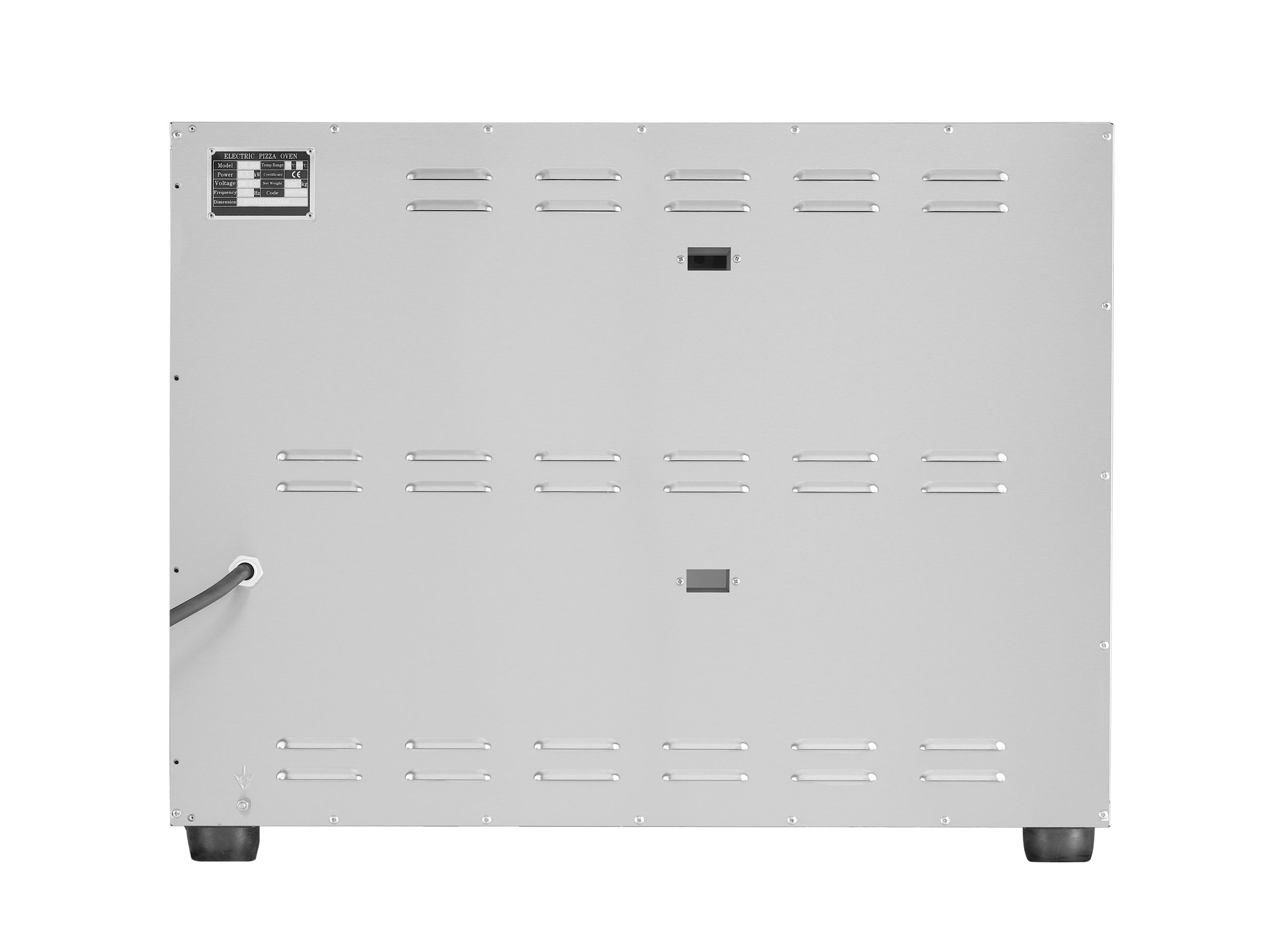 ELEK. PIZZAOVEN DUBBEL 2 X 4 - Afbeelding 6
