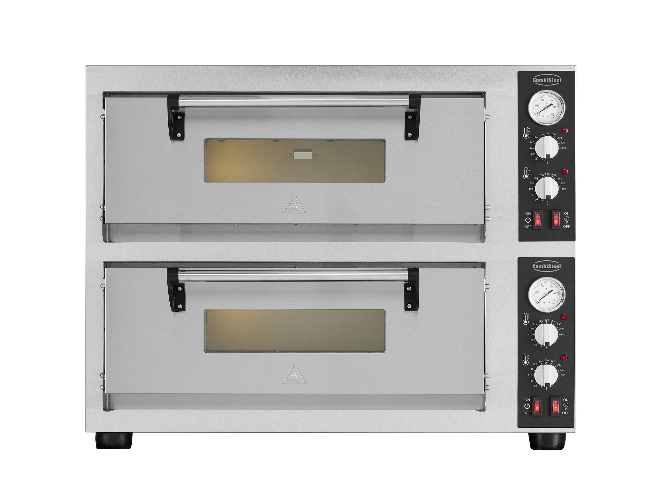 ELEK. PIZZAOVEN DUBBEL 2 X 4 - Afbeelding 2