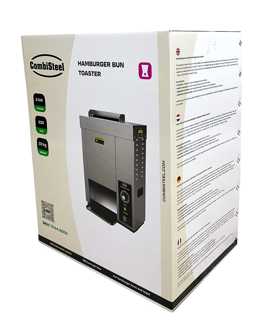HAMBURGERBROODJES TOASTER - Afbeelding 2