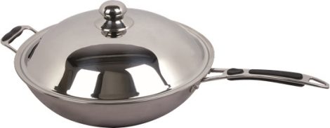 RVS WOKPAN ø36