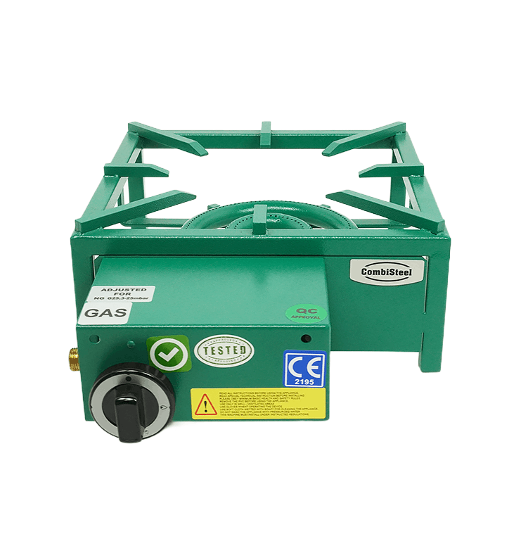 GAS WOKBRANDER VIERKANT 11KW - Afbeelding 2
