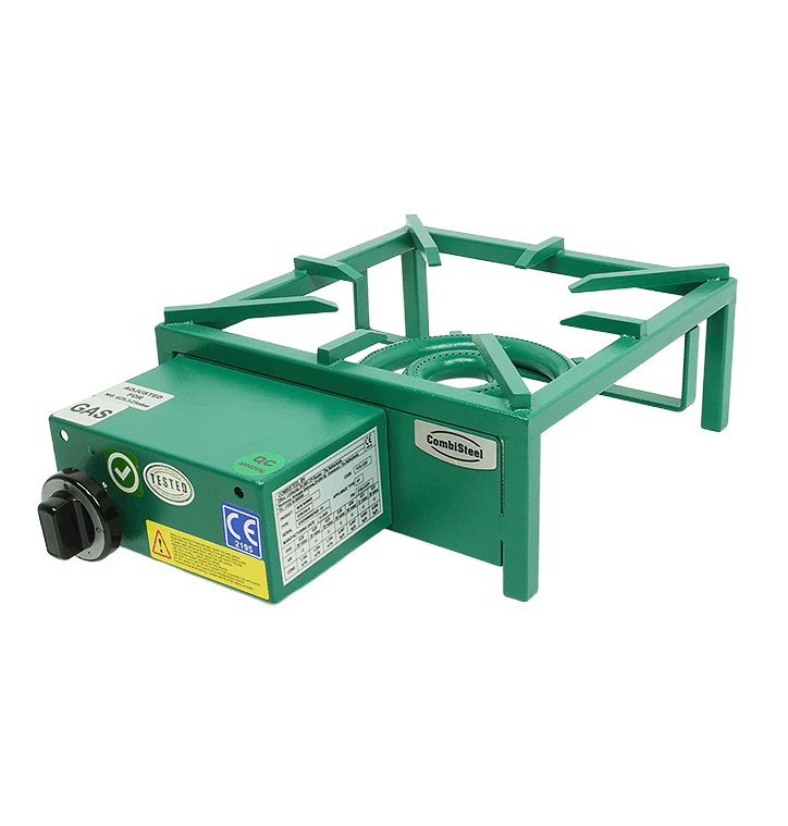 GAS WOKBRANDER VIERKANT 11KW - Afbeelding 3