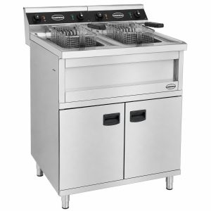 FRITEUSE STAAND 2X12L 2X6KW