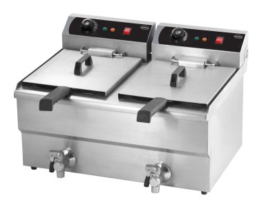 ELEK TAFELFRITEUSE 2X8 L