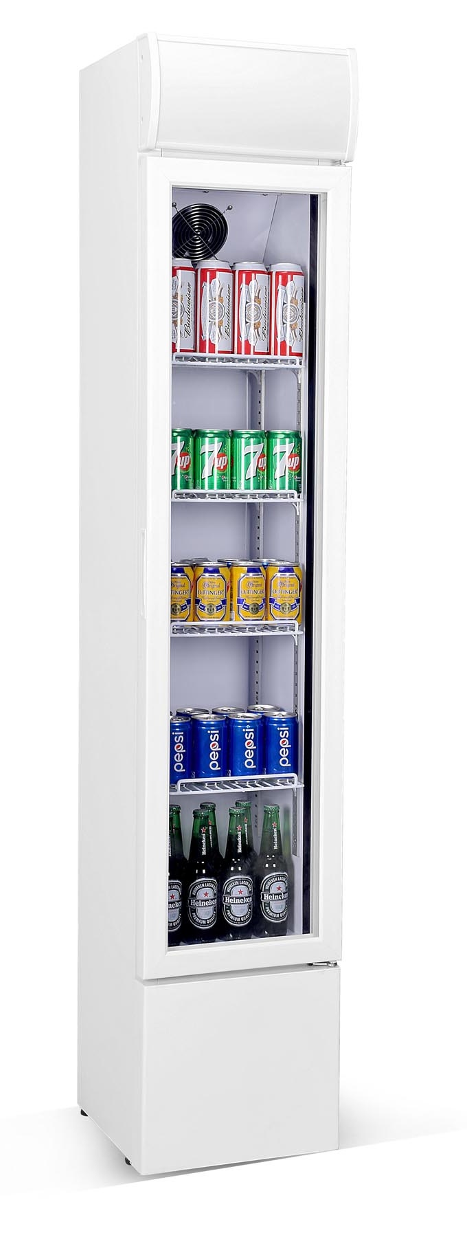 GLASDEUR KOELKAST SMAL