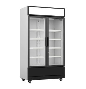 KOELKAST 2 GLASDEUREN
