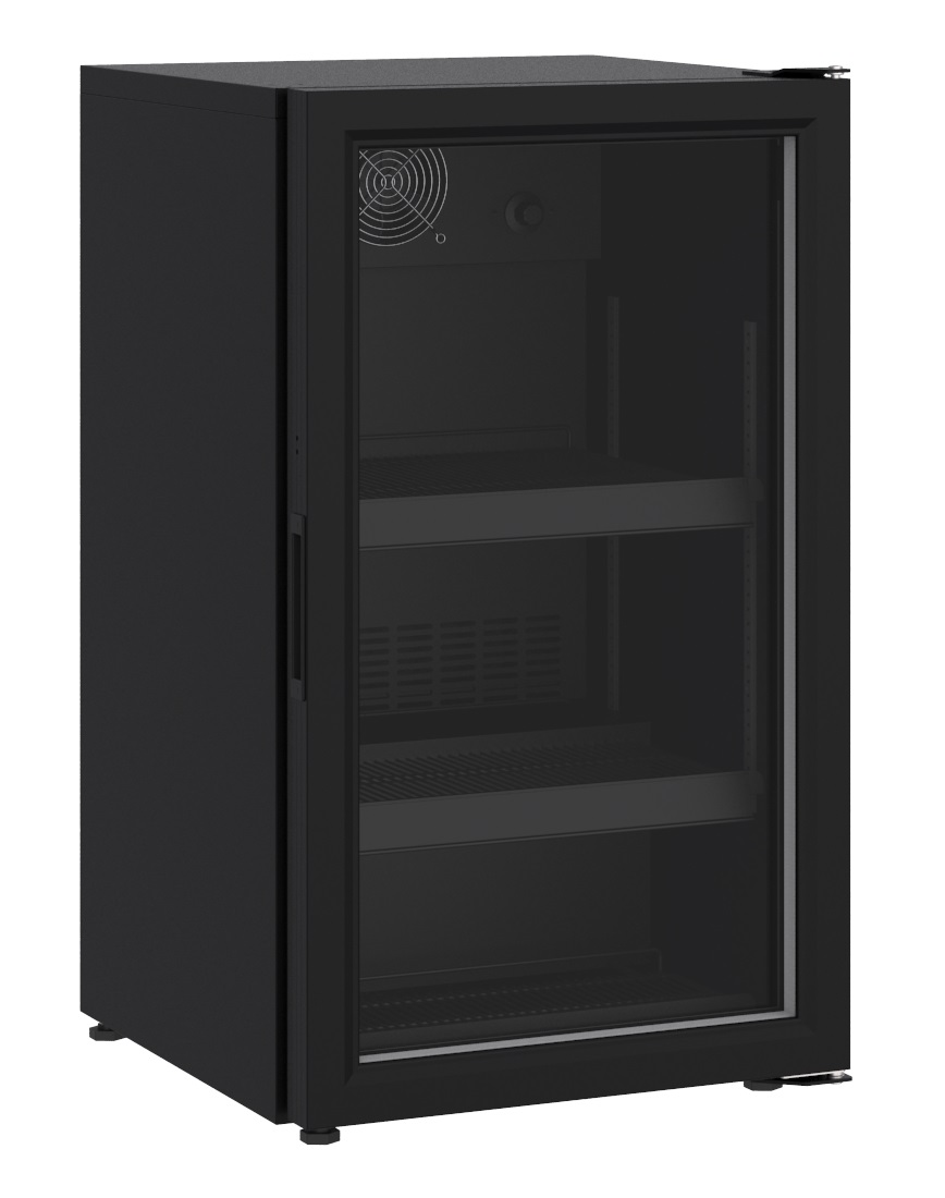 KOELKAST TAFELMODEL 136L ZWART